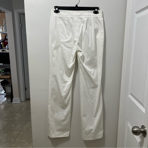 MAXMARA SOLID WHITE TROUSERS - Picture 6 of 12